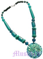 Indian ethnic necklace - click here for large view